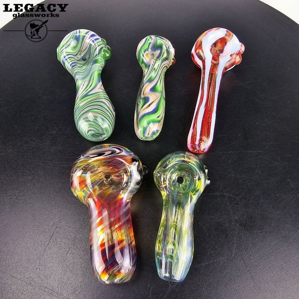 Al3x Glass Assorted Spoons