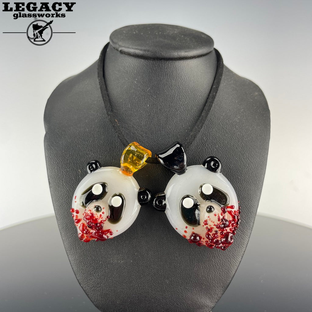 Boro Ballers Horror Panda Pendants