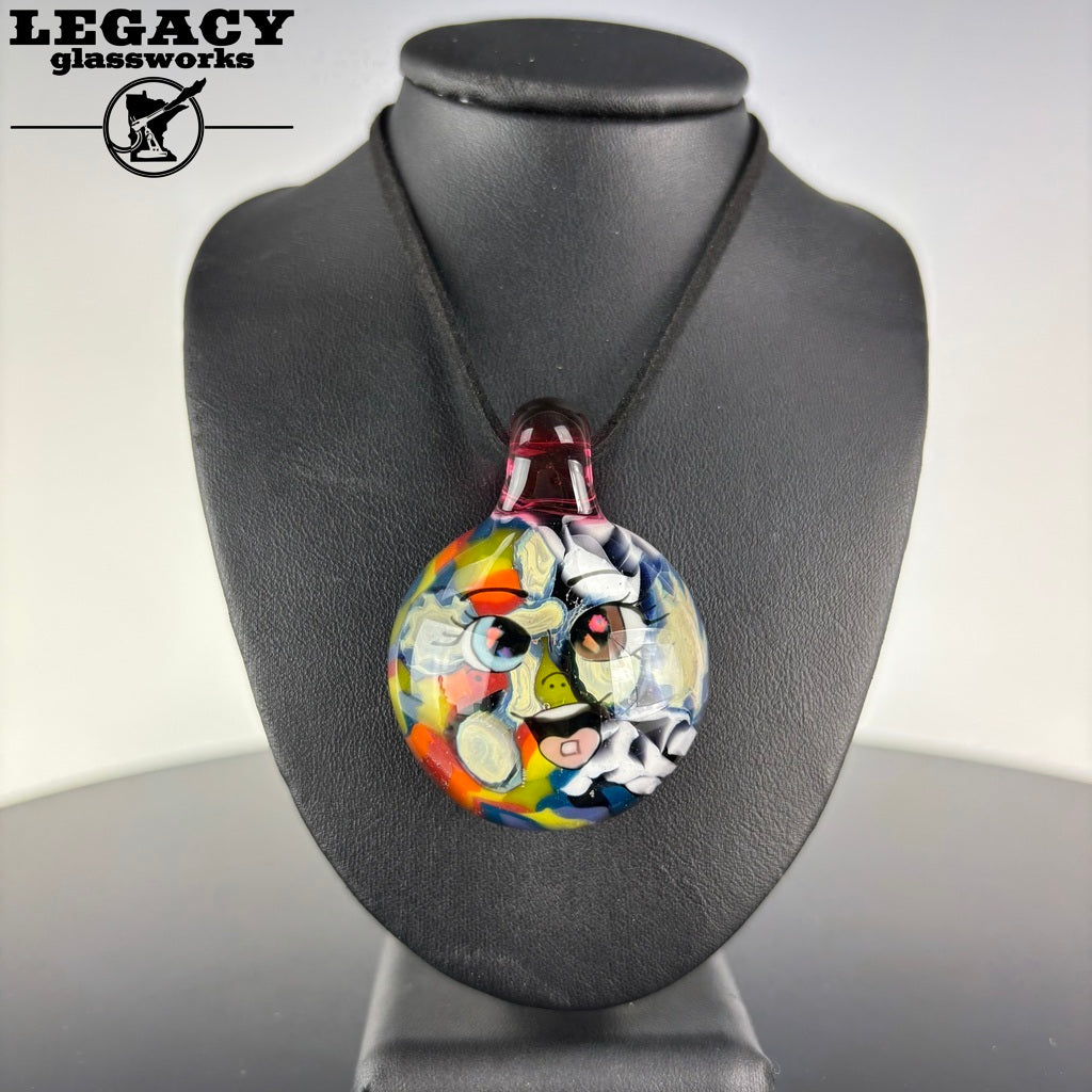 Kushy Story x Trevs Glass Face Pendant