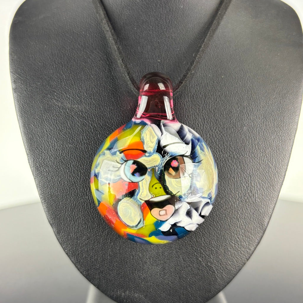 Kushy Story x Trevs Glass Face Pendant