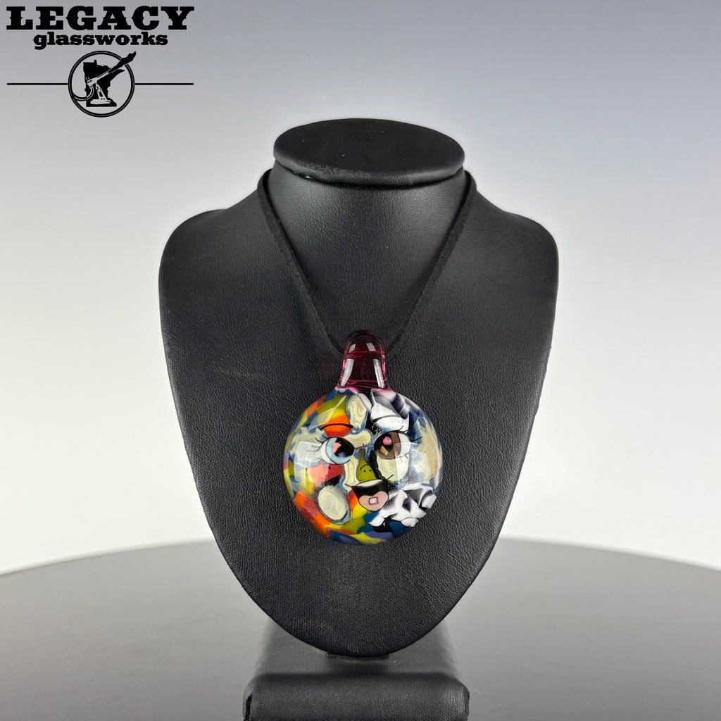 Kushy Story x Trevs Glass Face Pendant