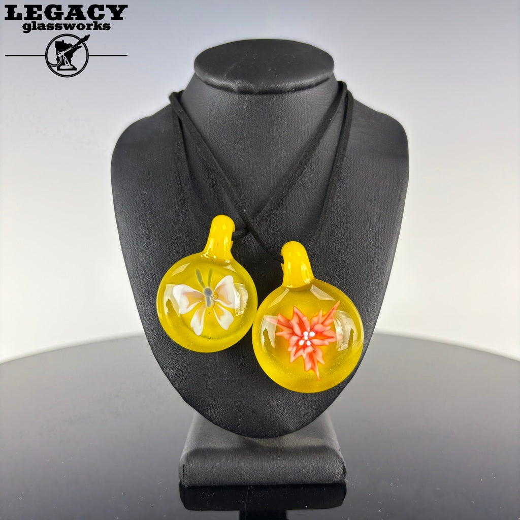 Northern Groove Yellow Pendants
