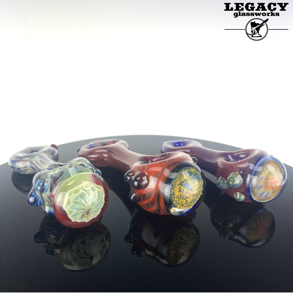 Alternative Glass Donut Spoons