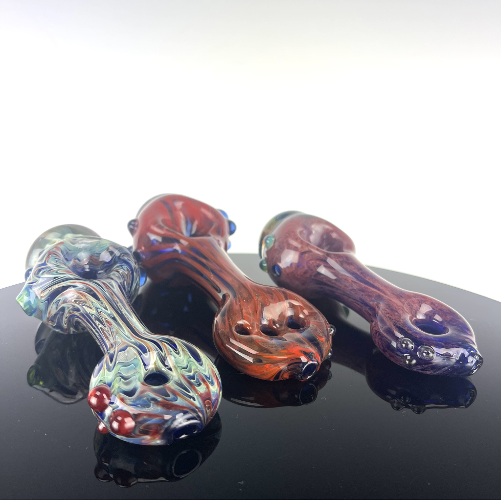 Alternative Glass Donut Spoons