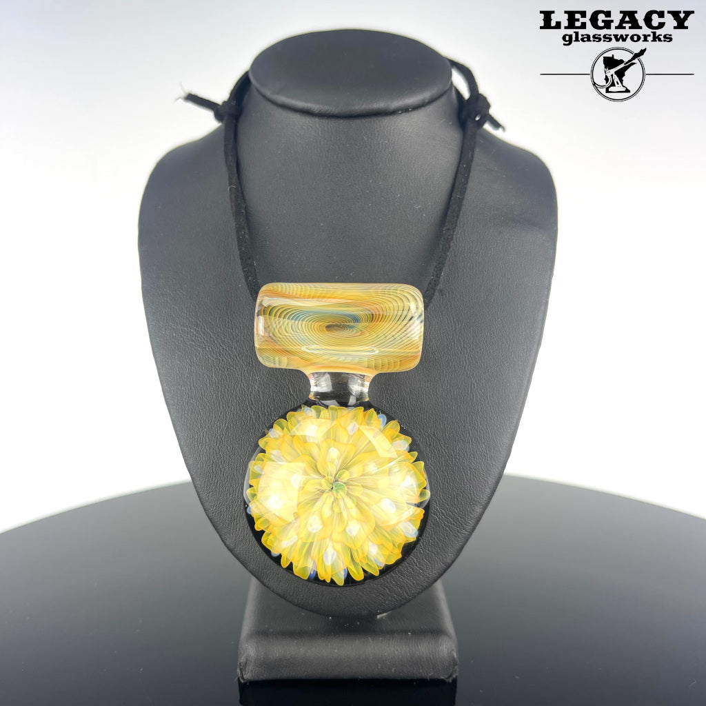 Sleevie Wonder Fume Implosion Flower Pendant