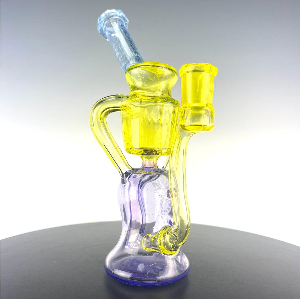 Wolfe Glass Double Single Internal Drain