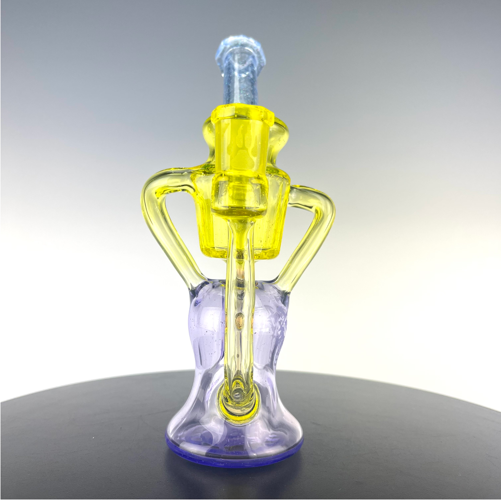 Wolfe Glass Double Single Internal Drain