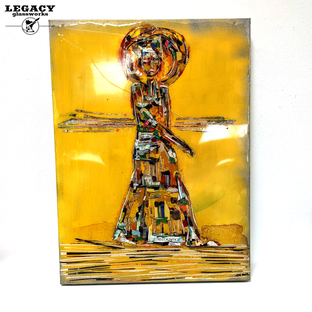 Carla Hamilton "Sis" Original Multimedia Wall Art