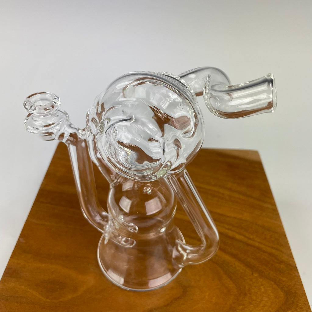 Hurricain Glass Clear Whirlpool Recycler