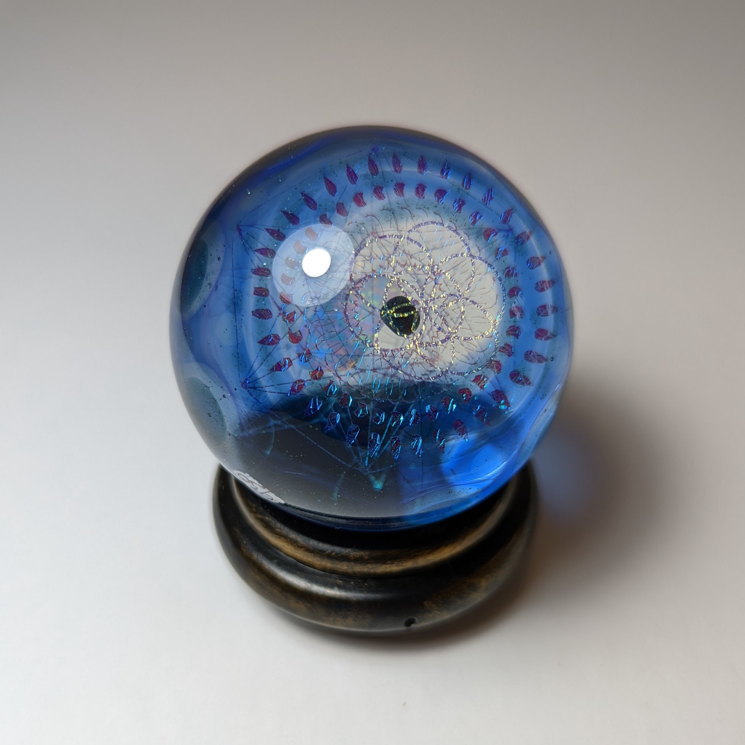 Jes Durfee Quad Geometry Marble w/Opal Slab