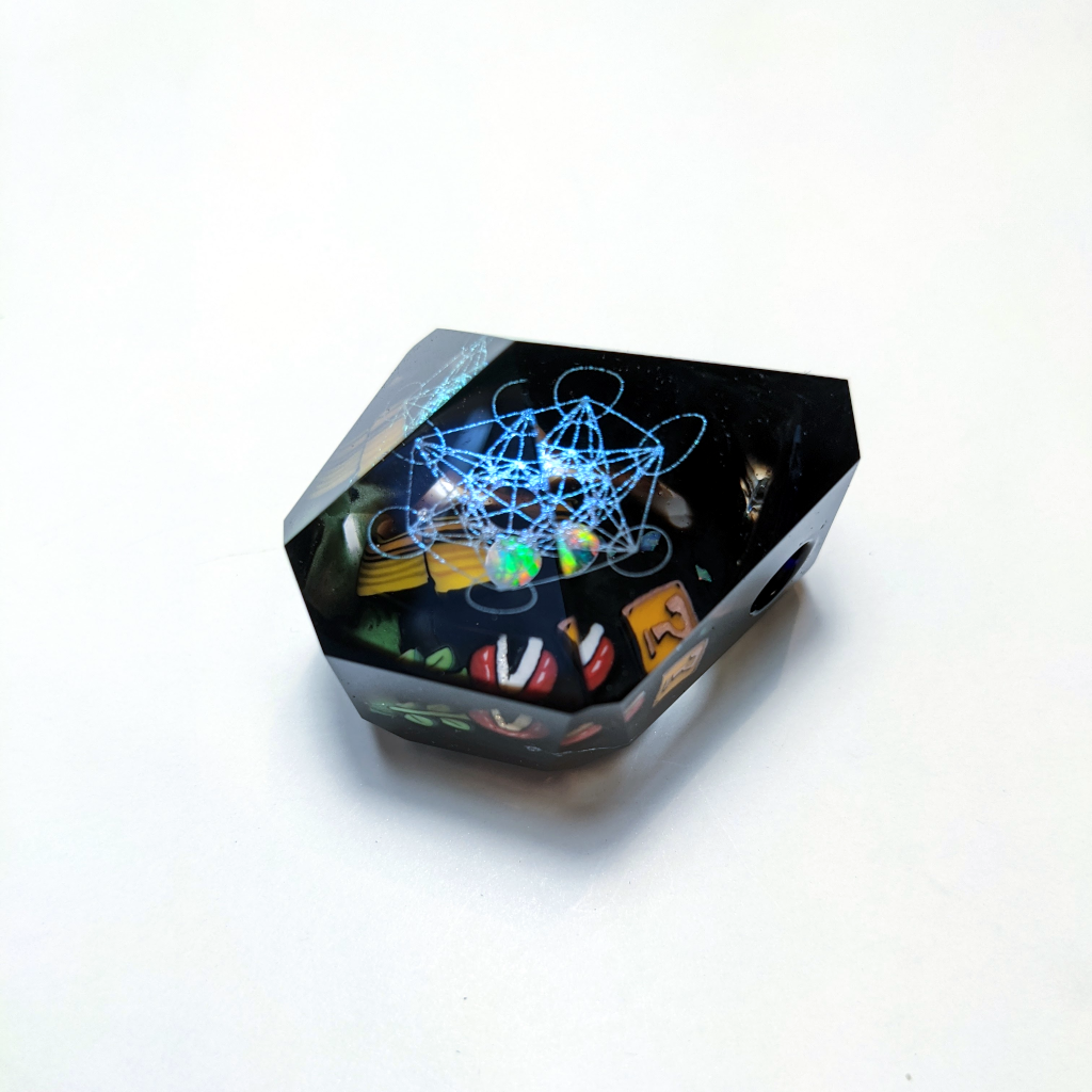 Jes Durfee x Micro Faceted Millie Pendant