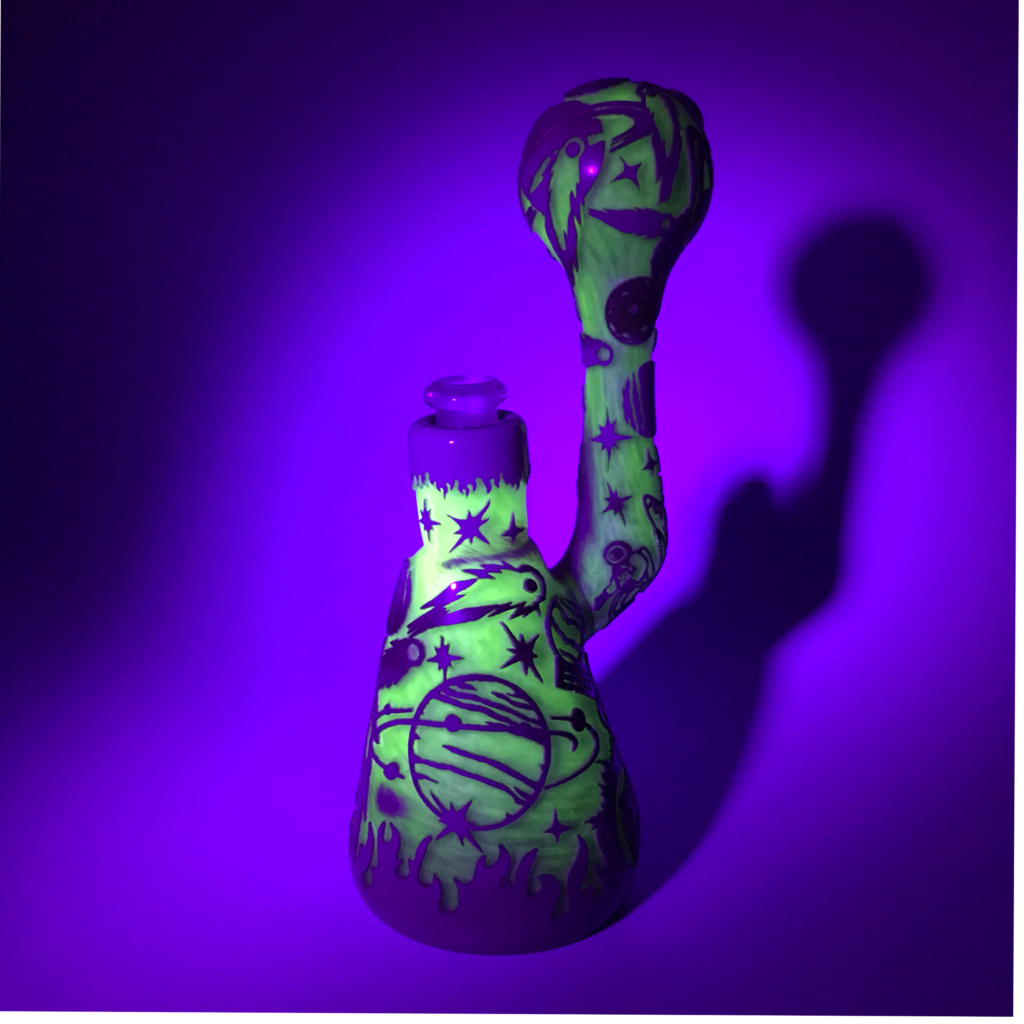 Liberty Deep Carved Space Bubbler