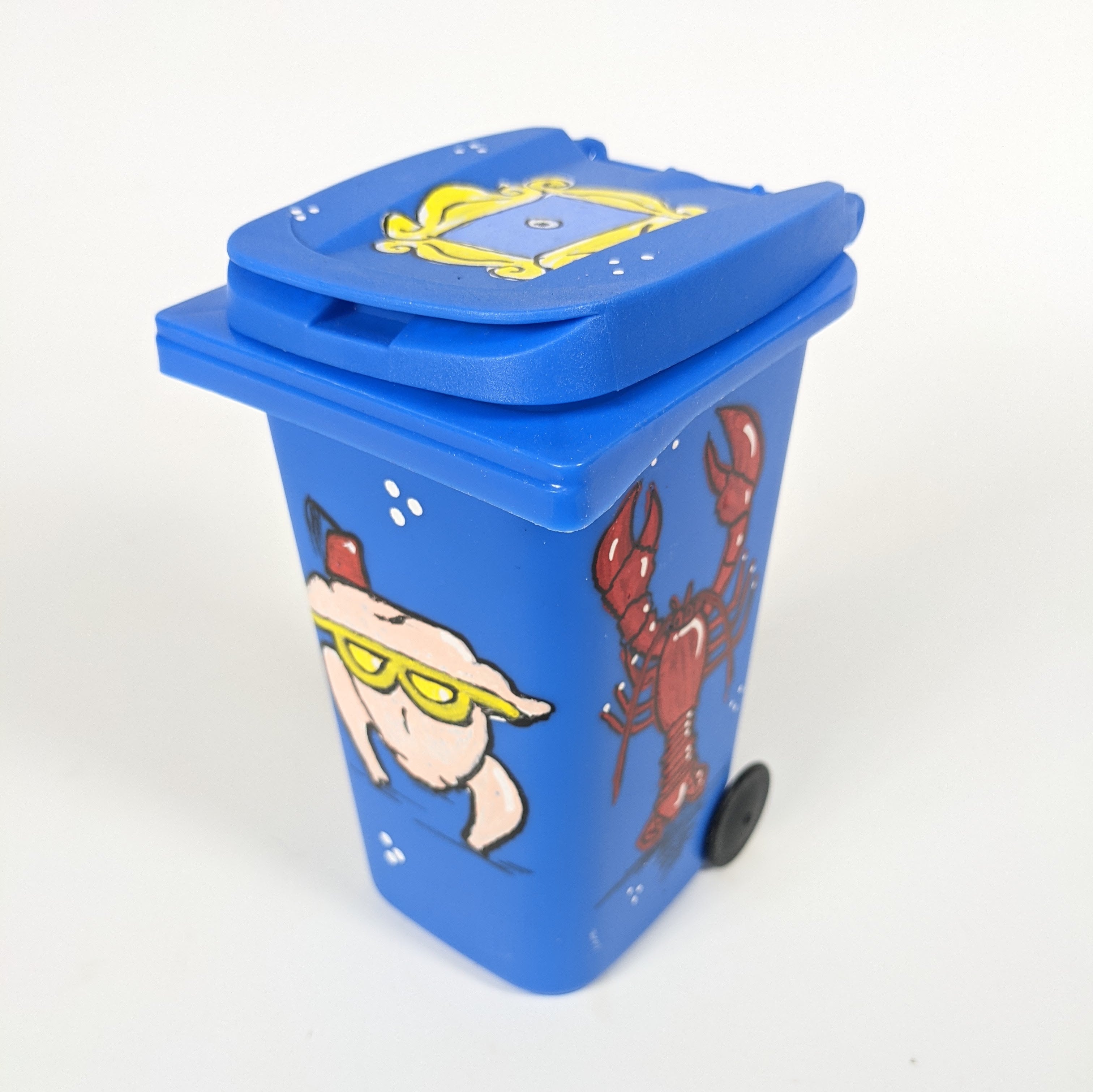 Tryst Trigger Painted Garbage Bins