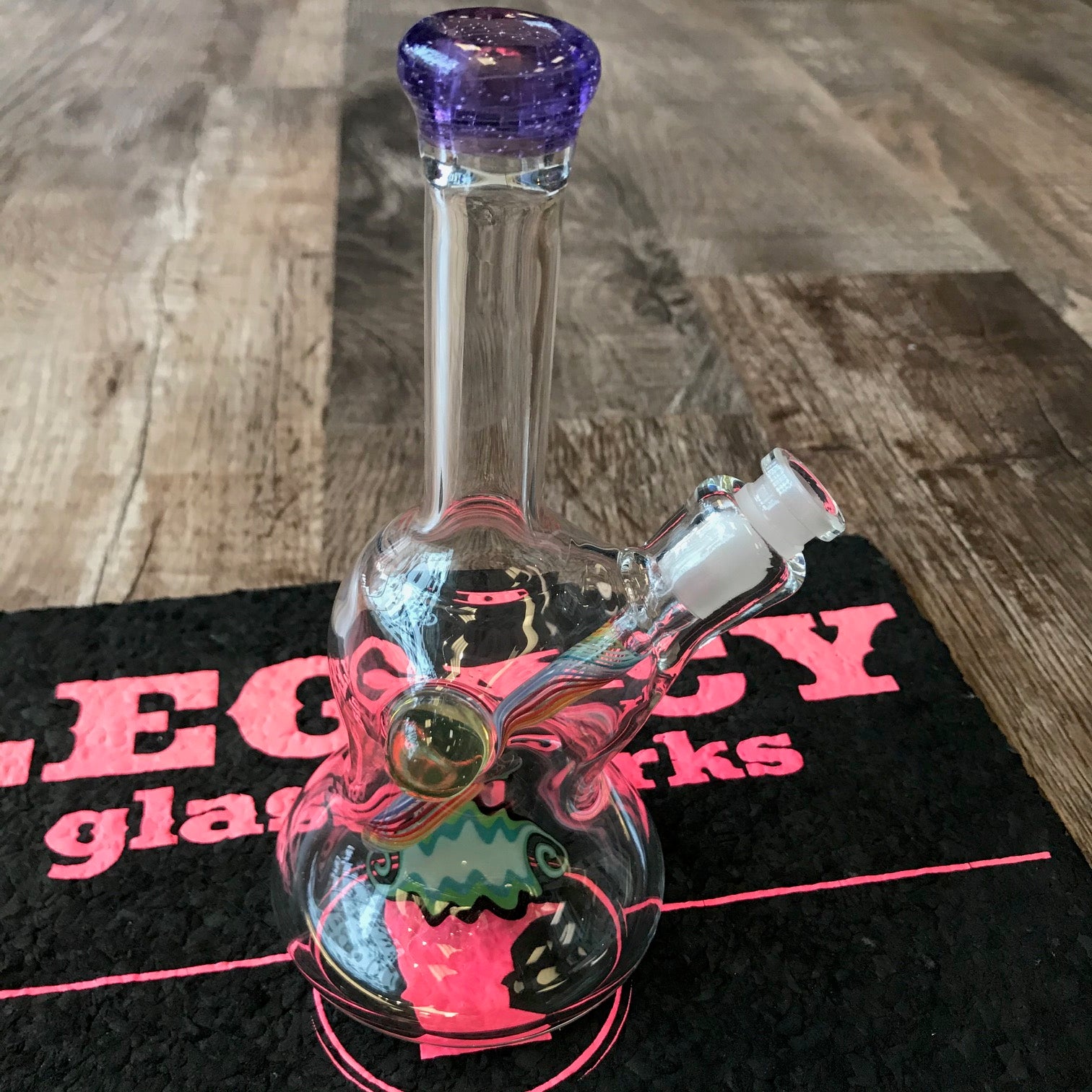 Sammy Flowers Clear Rig w/Rainbow Downstem