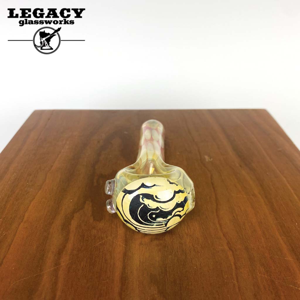 T. Larson Engraved Spoon