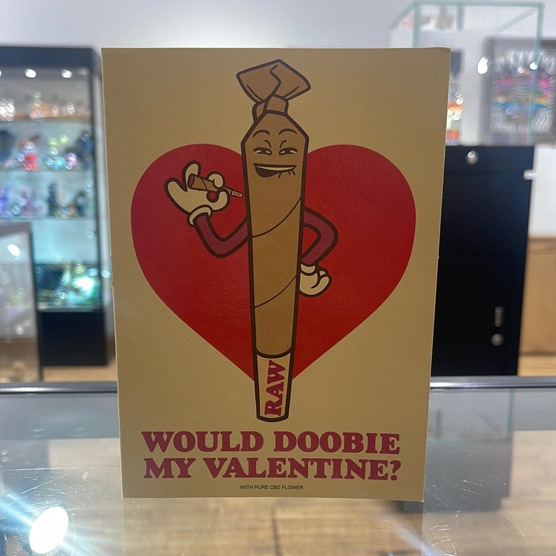Raw Valentine’s Day Card