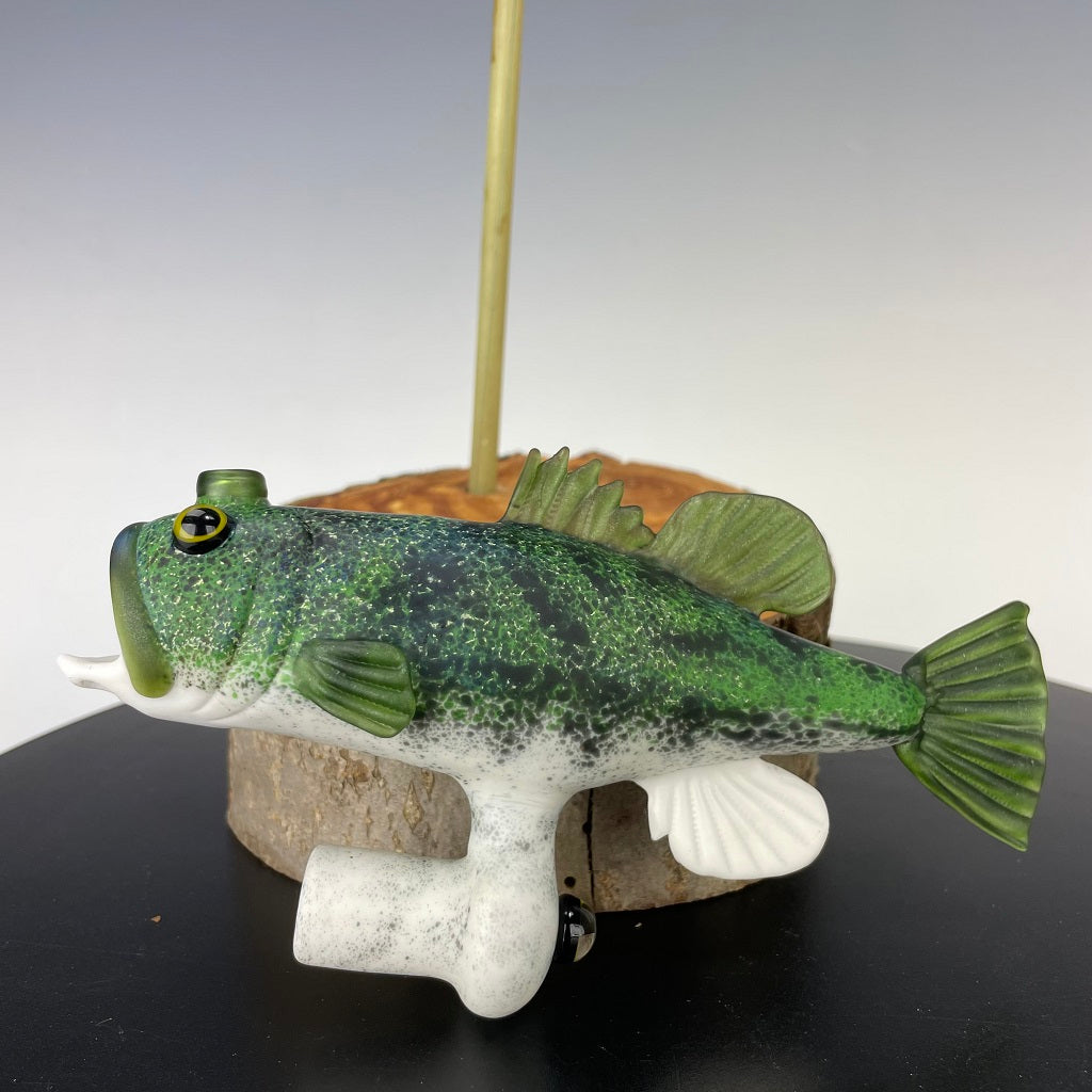 Trapper Large Mouth Bass Hanging Fish Rig "F&FM 2023"