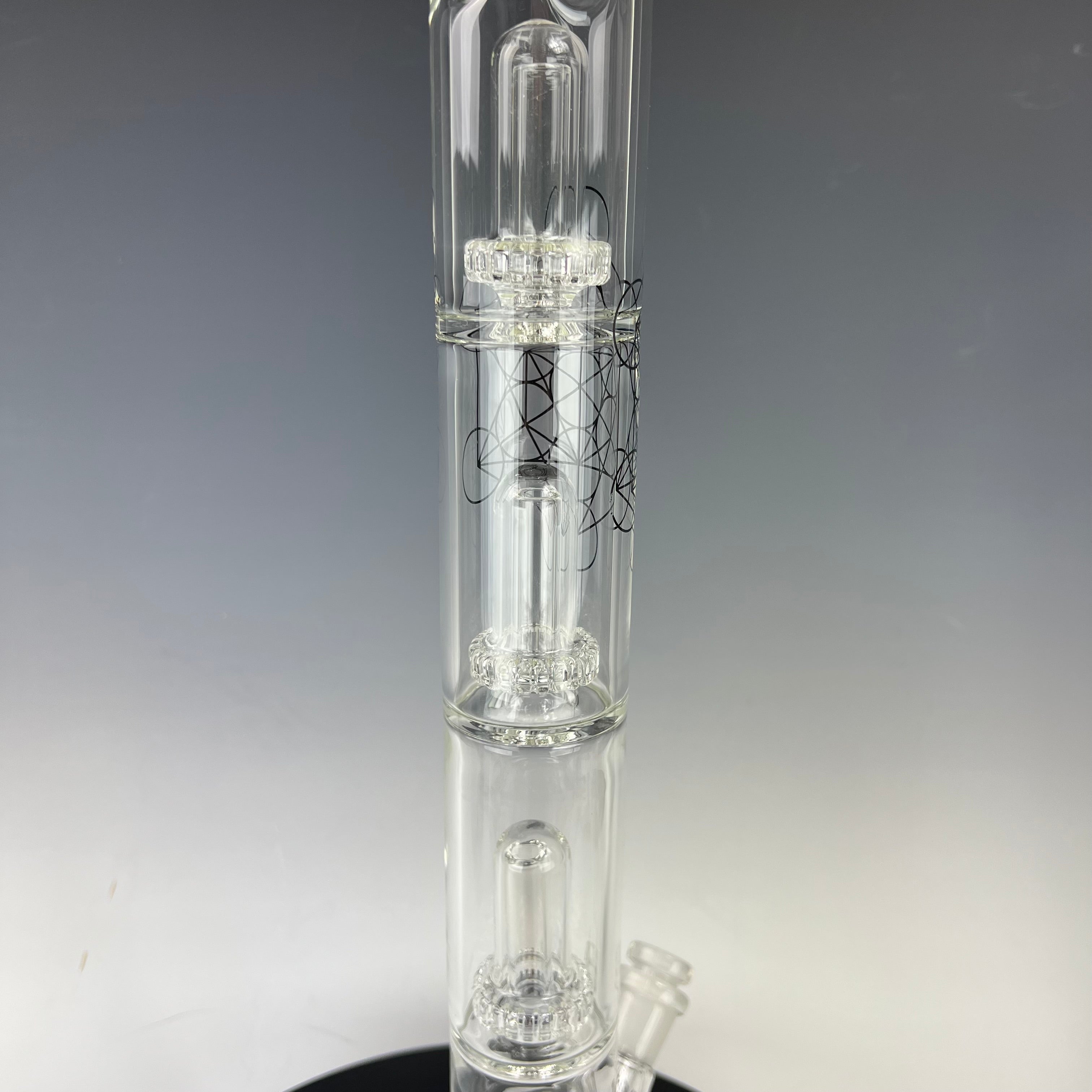 Envy Glass 25" Triple Perc Beaker