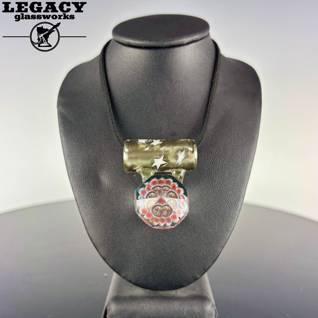 Slick Rick Faceted Jerry Face Pendant