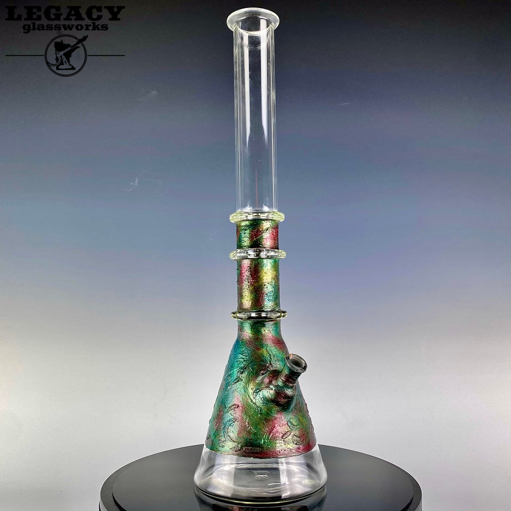 Cherry Glass Electroformed Tube