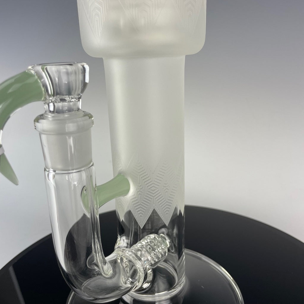 Sovereignty Glass 12 Arm Stemline-Frosted (#6)