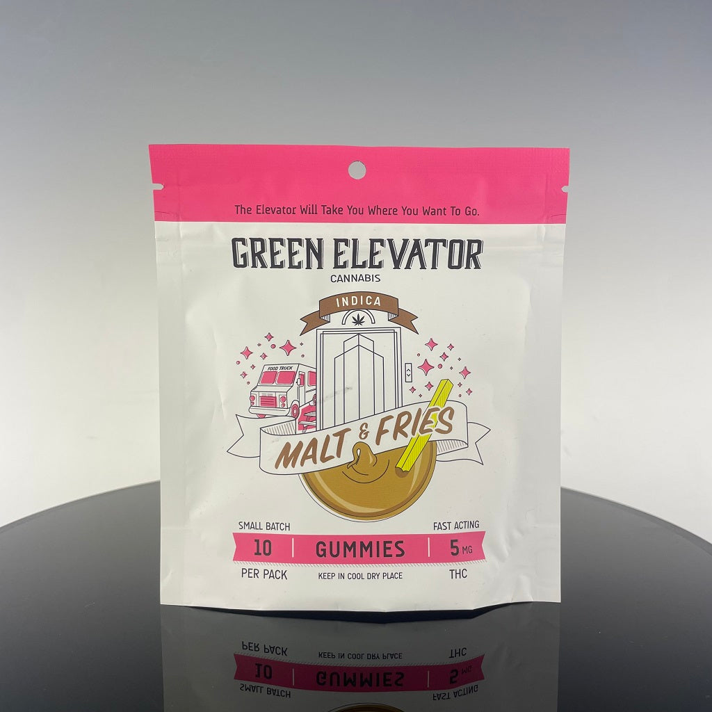 Green Elevator Gummies