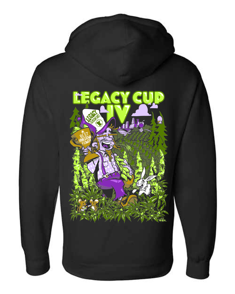 Wundr Legacy Cup IV Black Hoodie