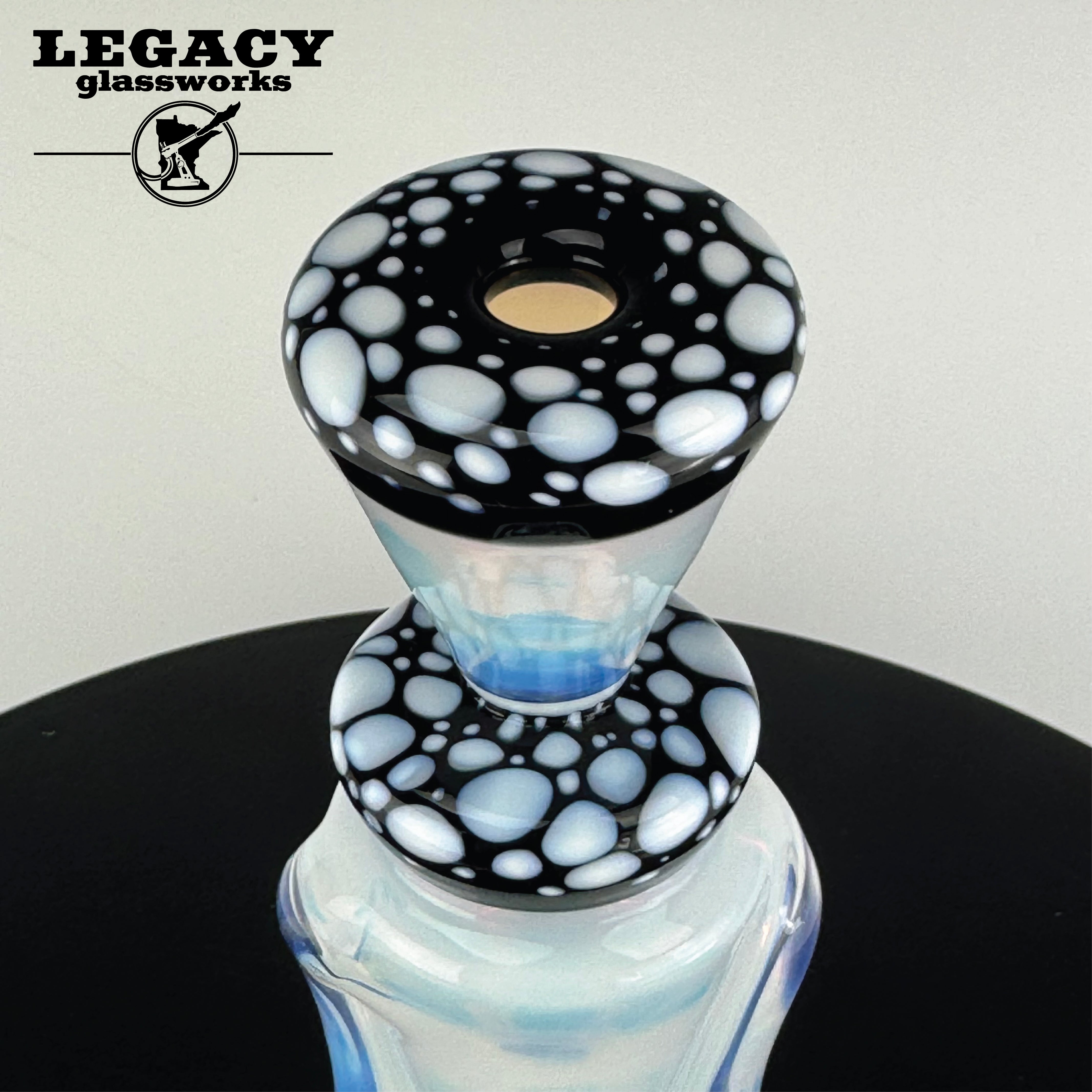 Rycrafted "Black & White Dot Work Recycler" Rycrafted 2023