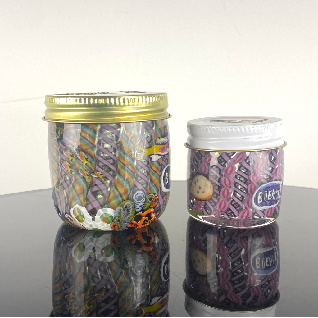 Stephen Boehme Canework Jars