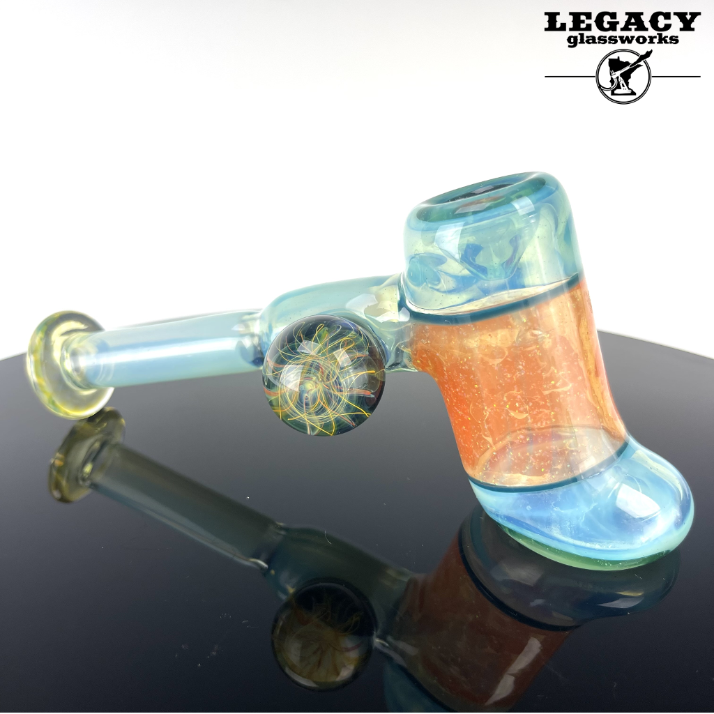 Chubbs Glassworks Crushed Opal Hammer