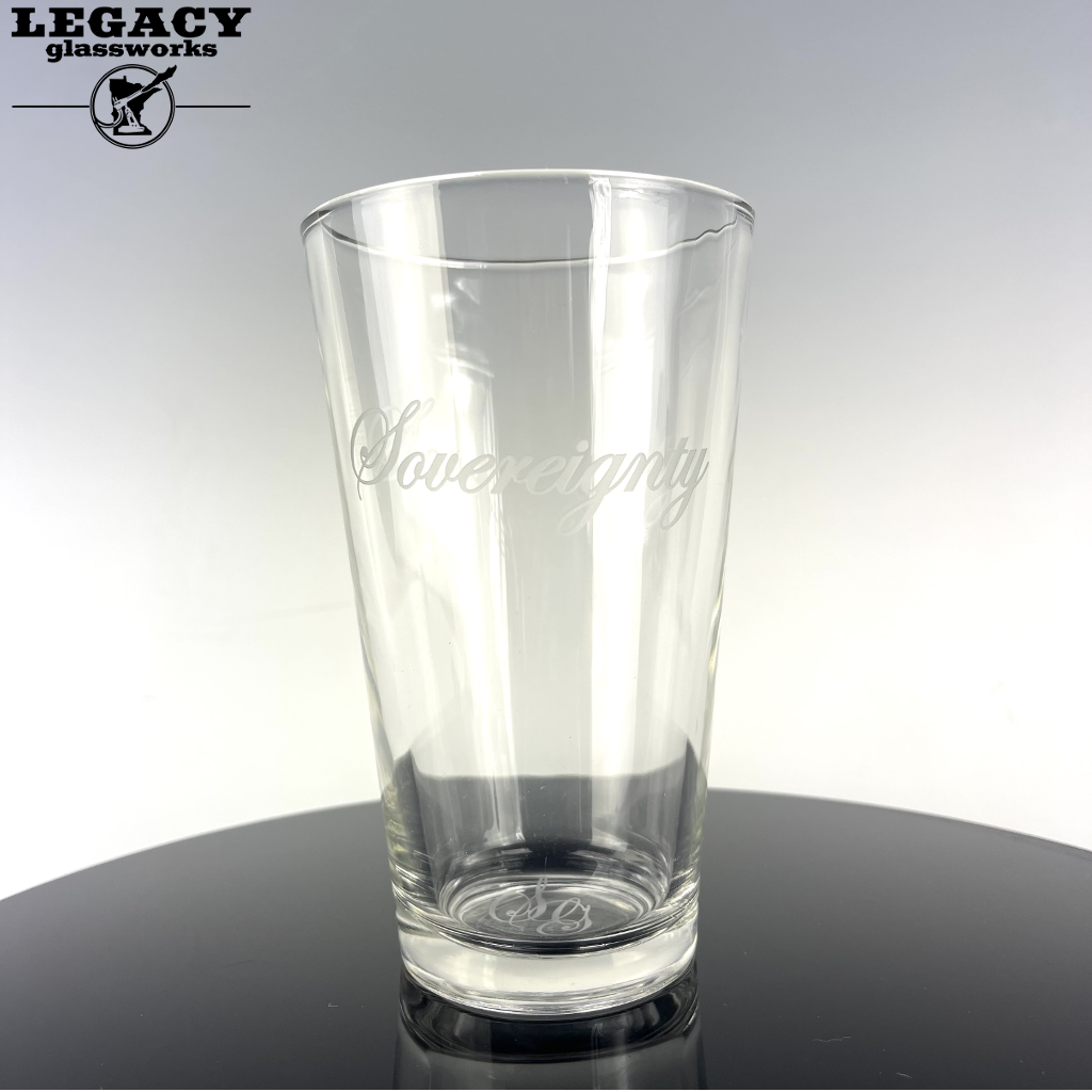 Sovereignty Glass Drinking Glass