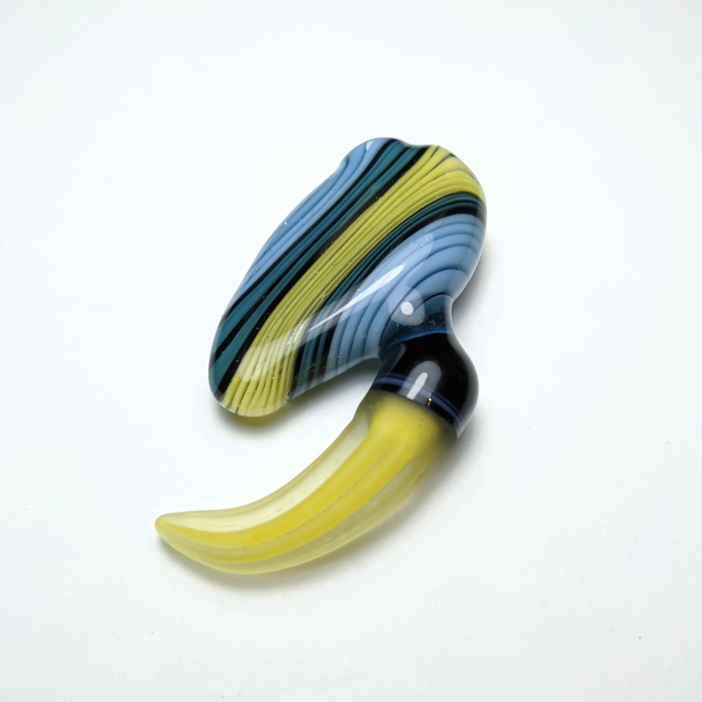 Appalachian Glass Expression (A.G.E.) UV Dropclaw Pendant