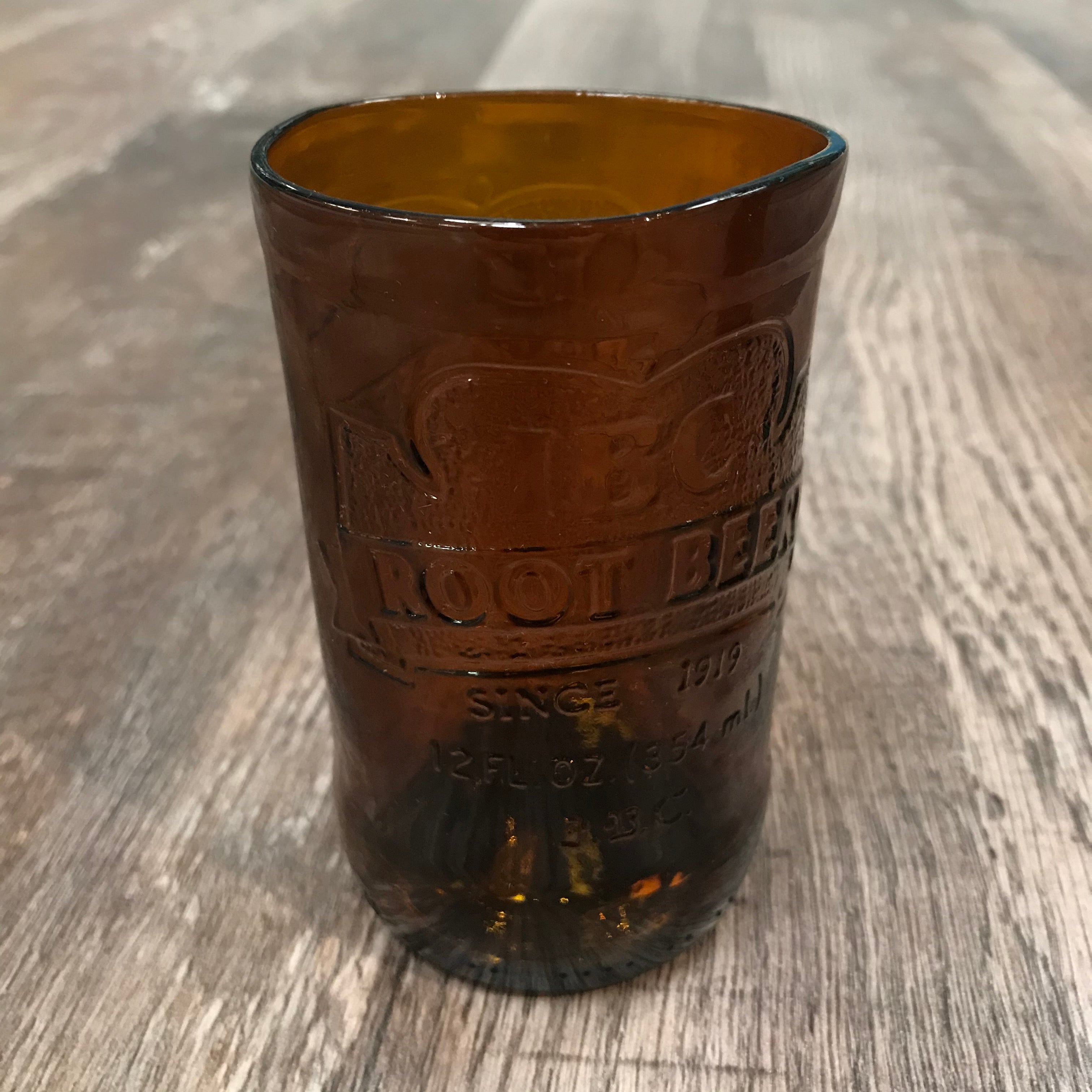 Repurposed Bottle Glasses