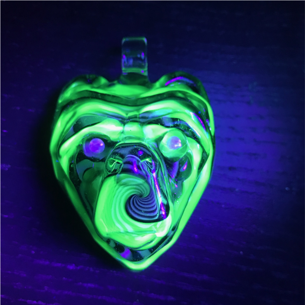 Cha X 4.0 (Eric Ross) UV Bear Pendant