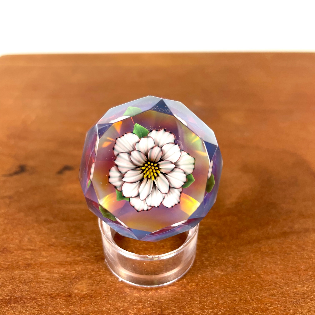 Sergio Vettori Faceted Marbles by Matt Kelley or Florin Glass