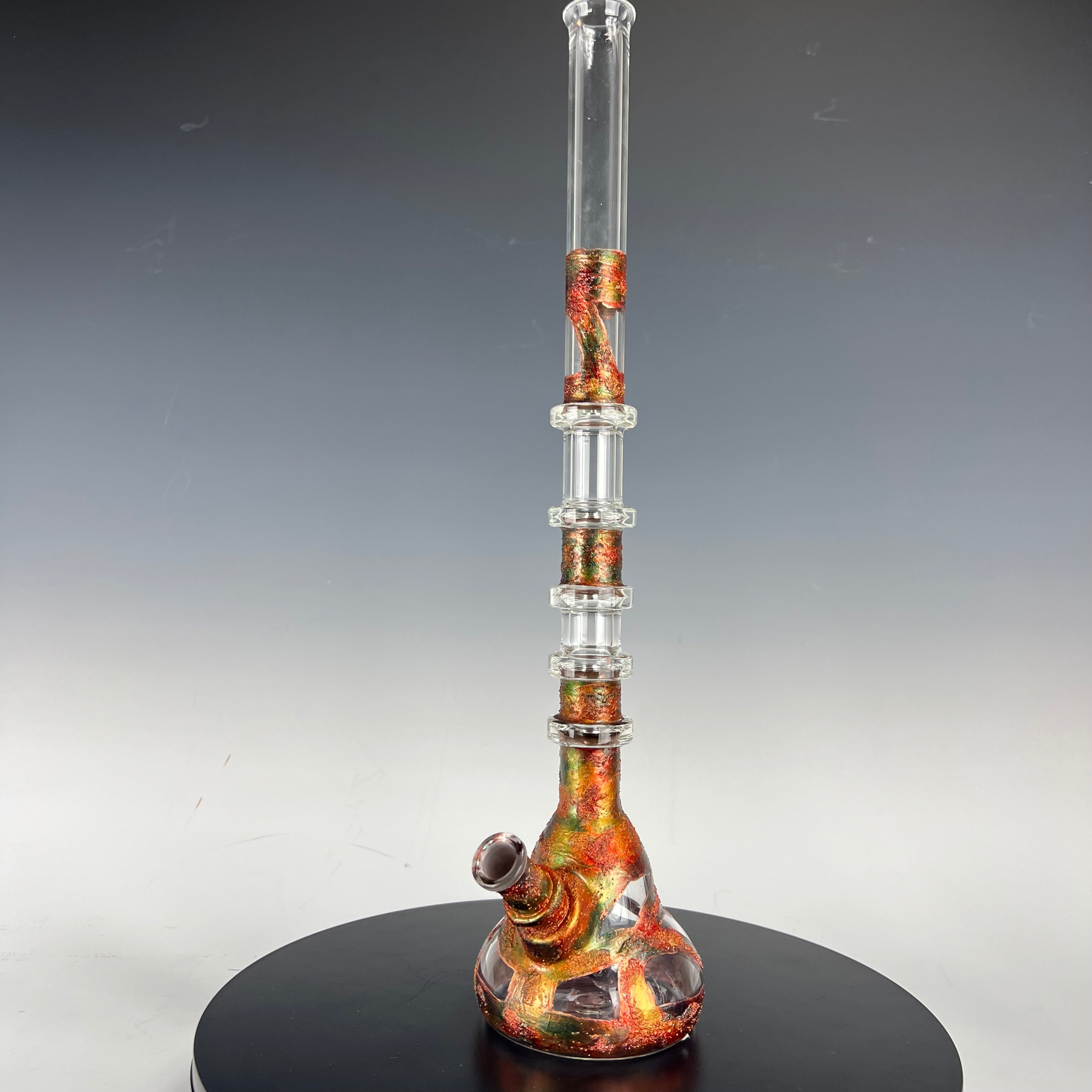 Cherry Glass Electroformed Tube