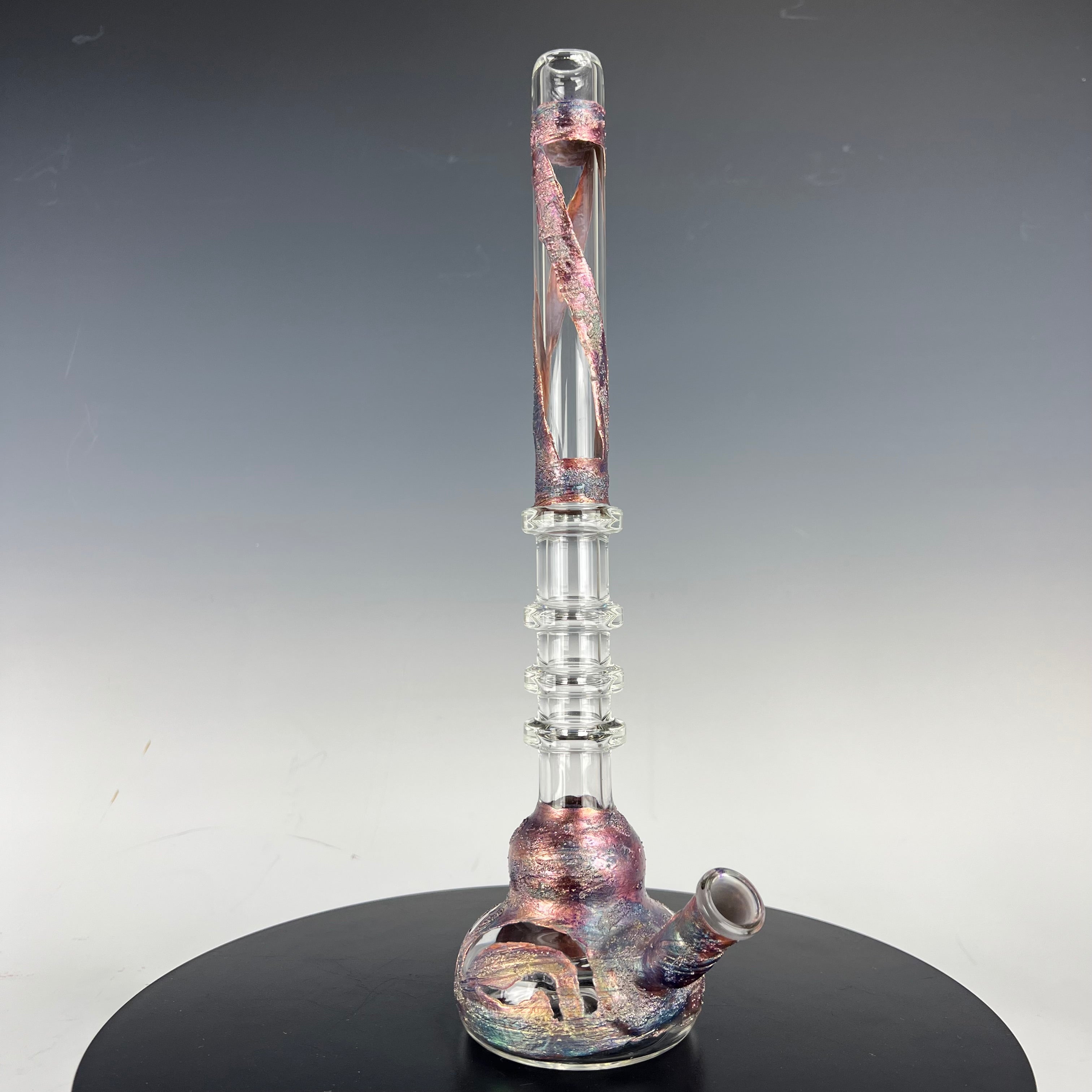 Cherry Glass Electroformed Tube