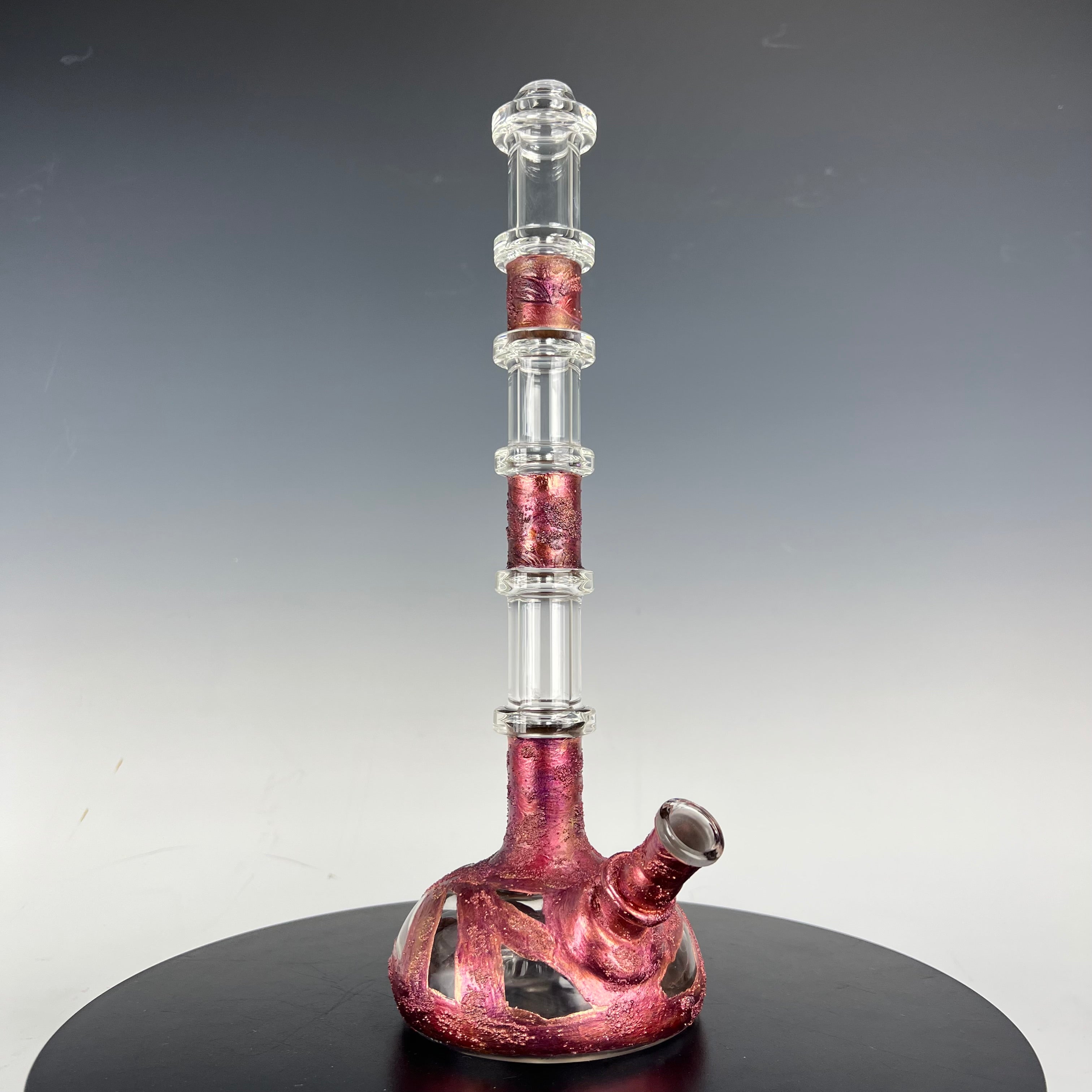 Cherry Glass Electroformed Tube