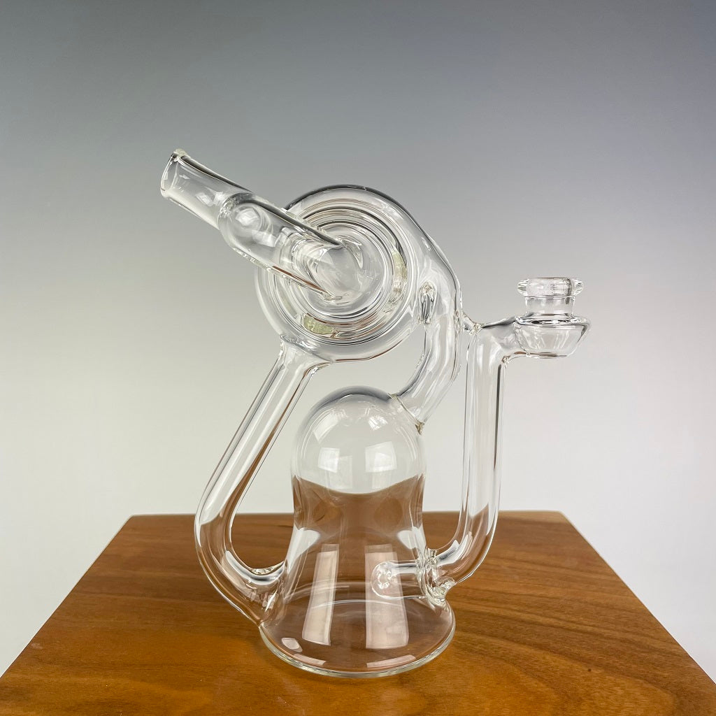 Hurricain Glass Clear Whirlpool Recycler