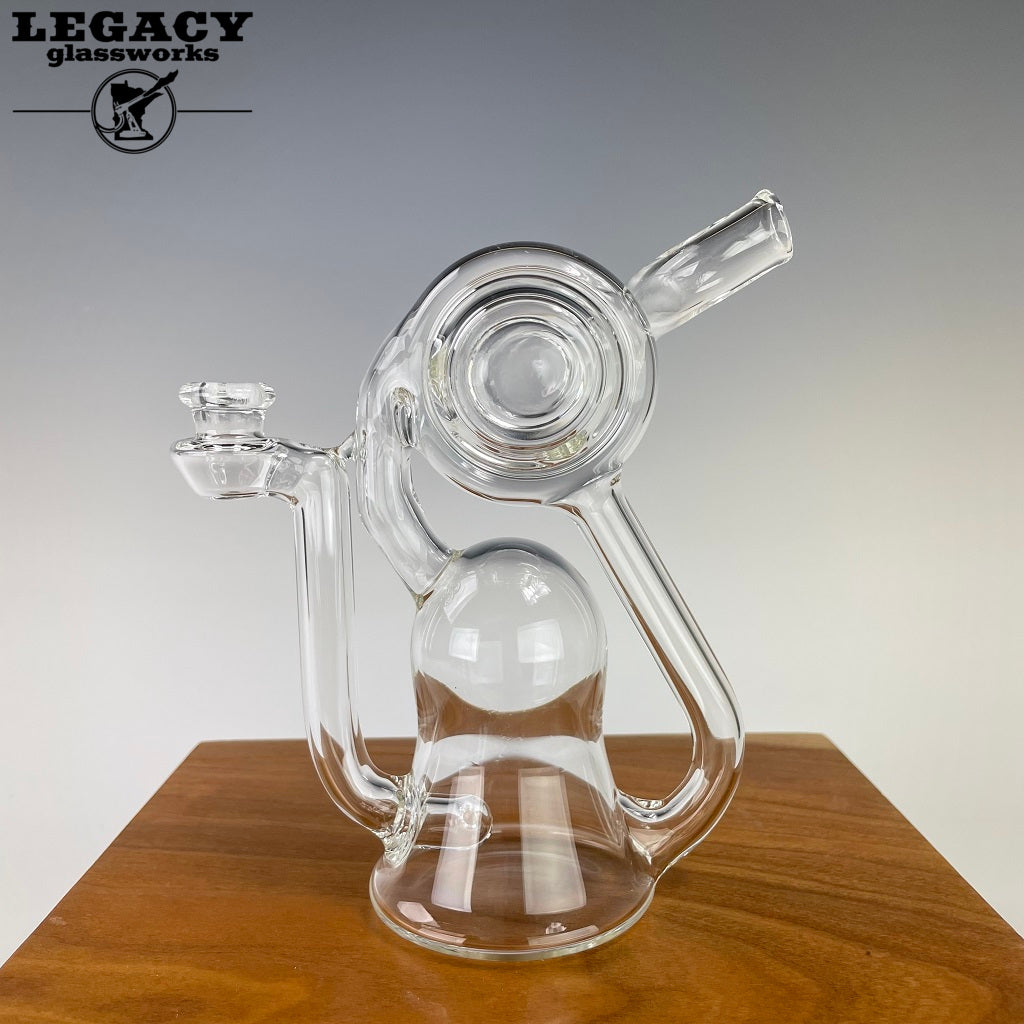 Hurricain Glass Clear Whirlpool Recycler