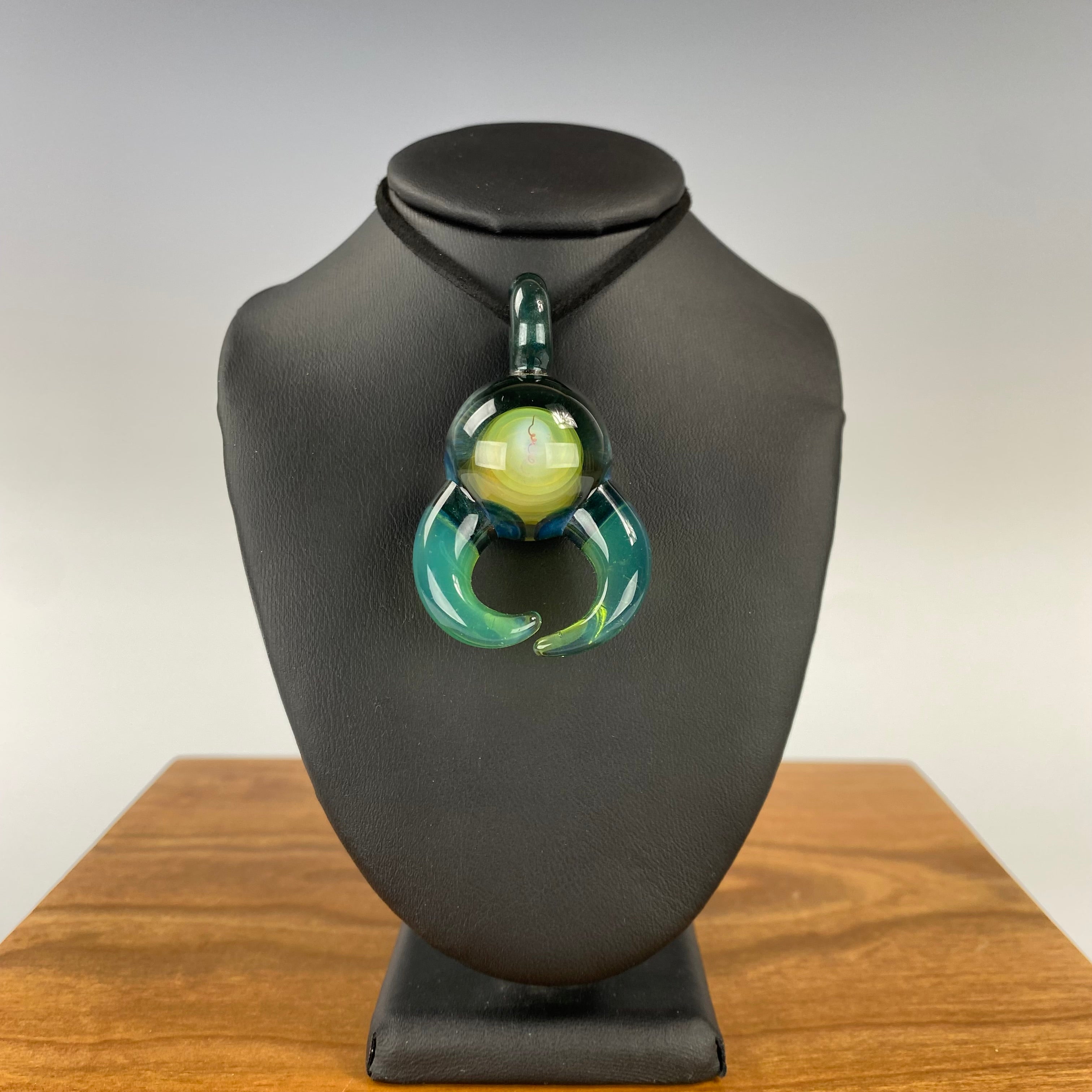 Zak's Glass Horned Pendants (DLM)