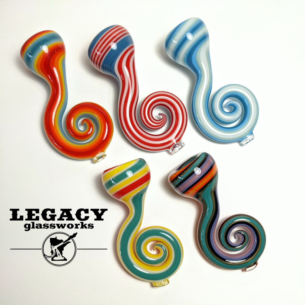 Jem Glass Swirly Pinchies