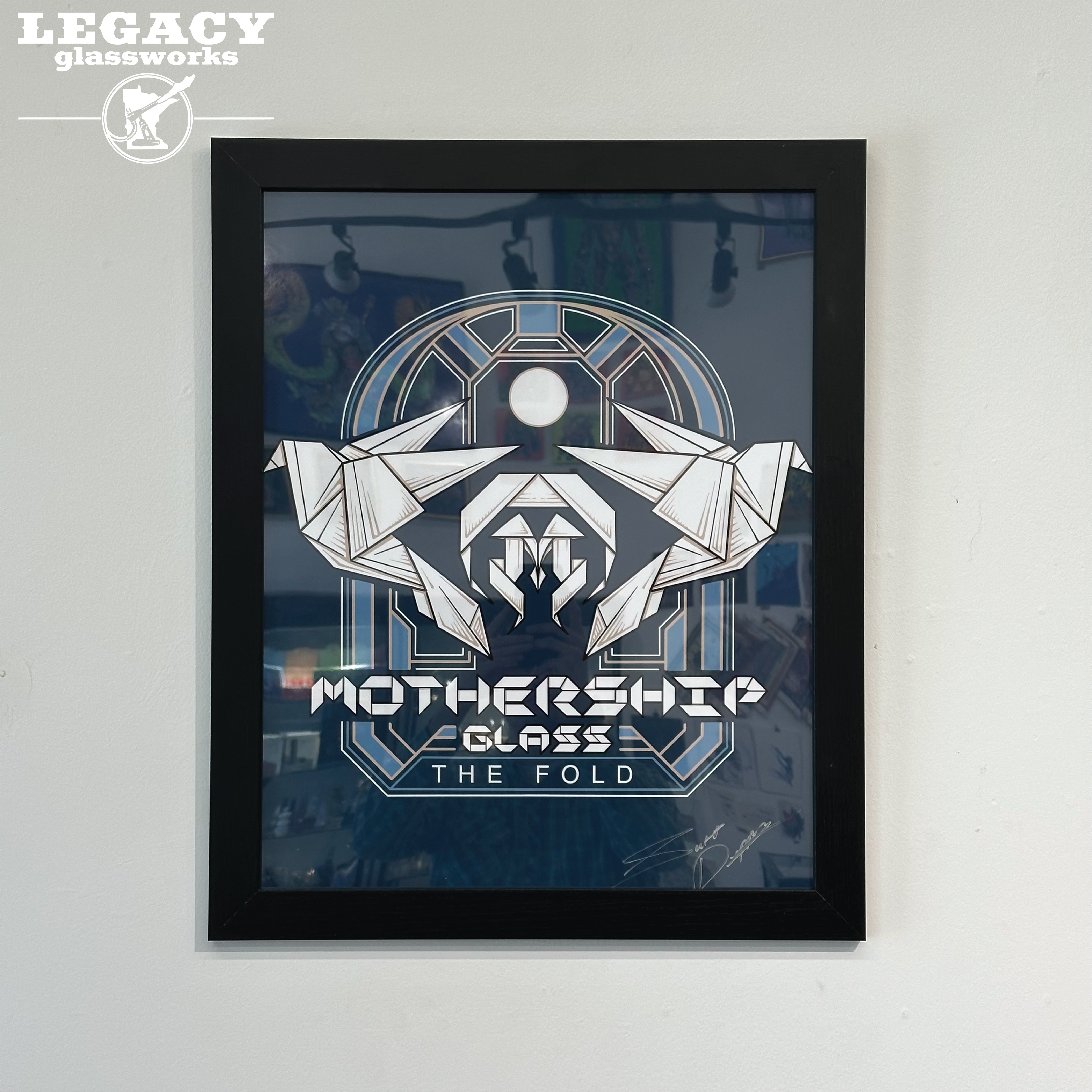 Mothership Scott Deppe Signed Framed Prints