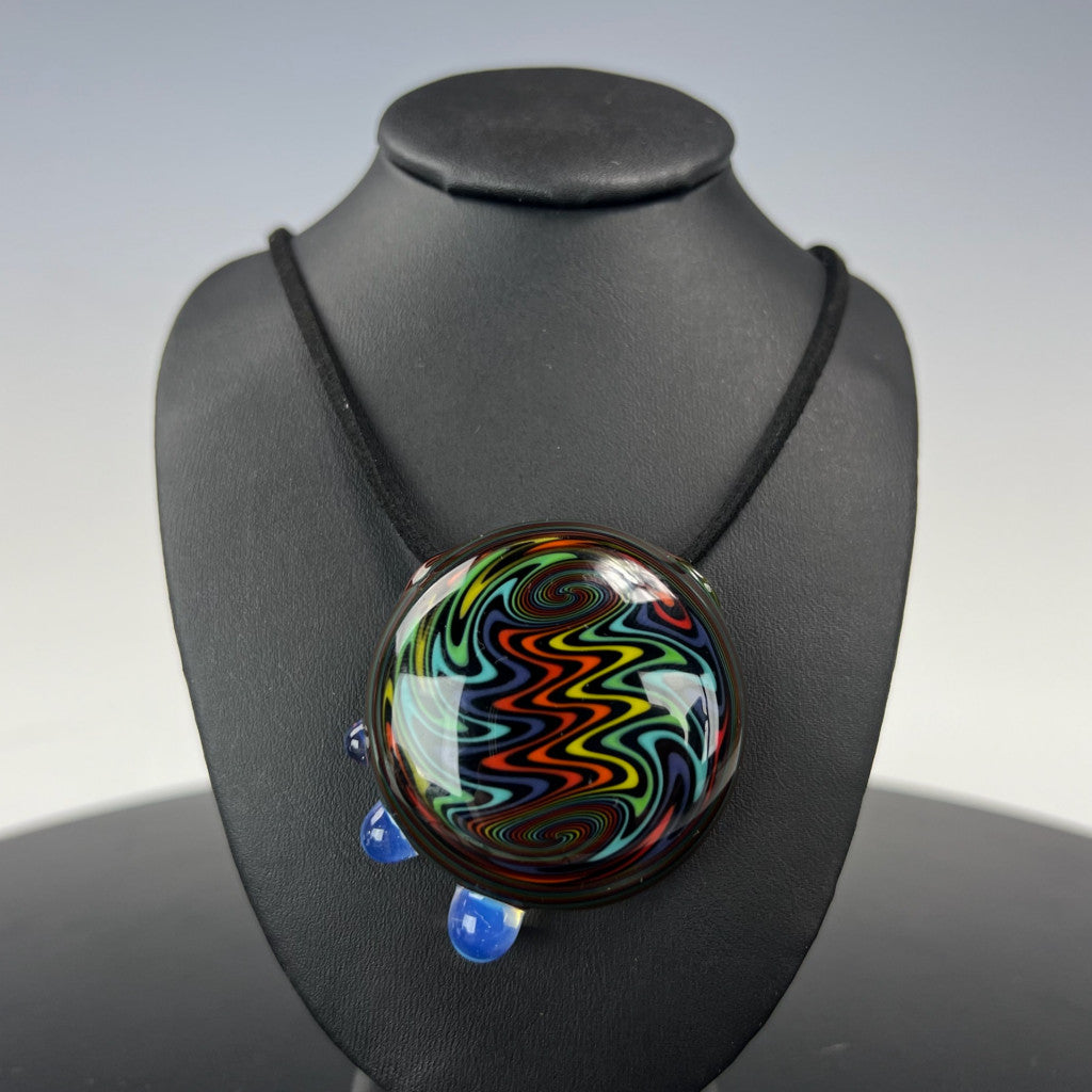 Zek Glass Linework Pendant