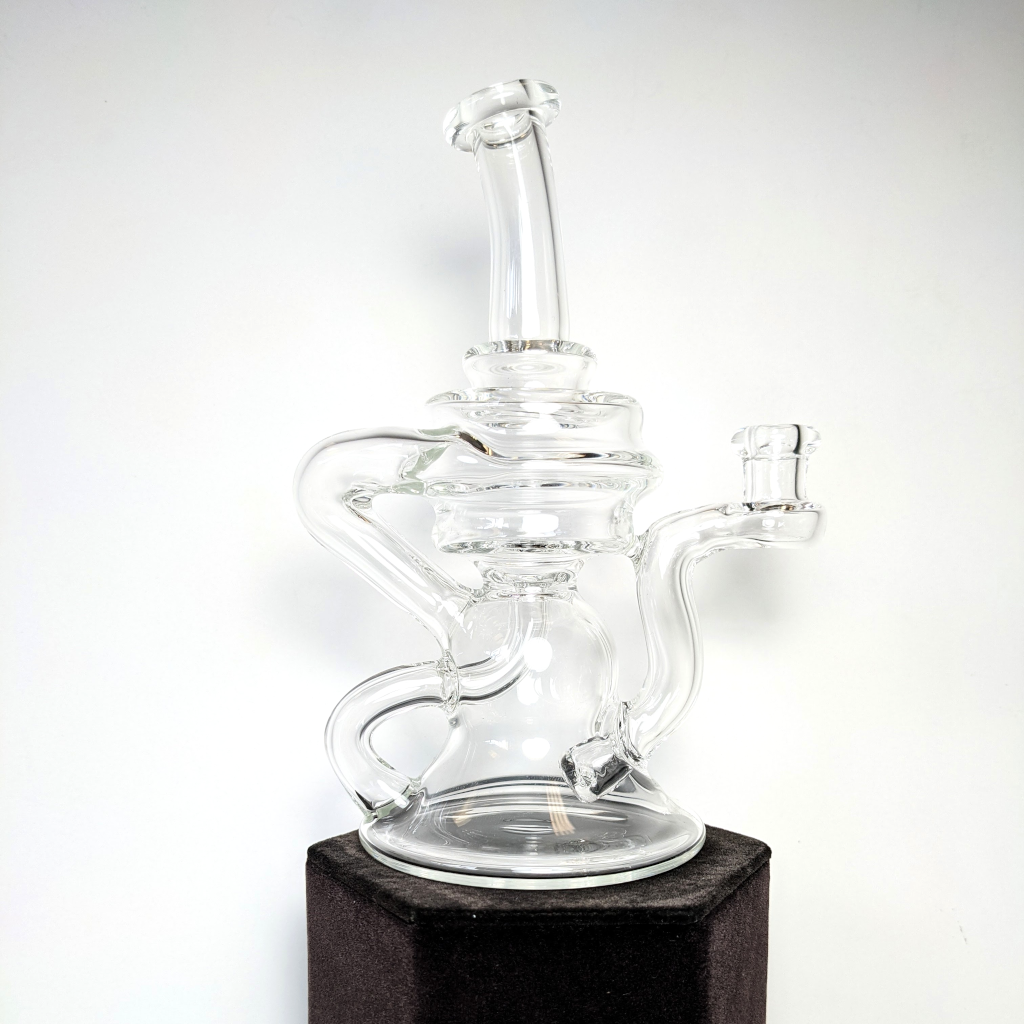 Space Cricket Glass Clear Recycler