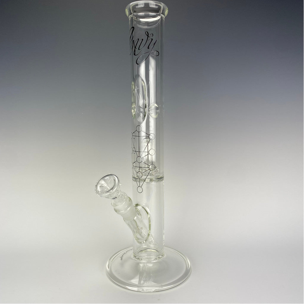 Envy Glass 17" Clear Straight Tube