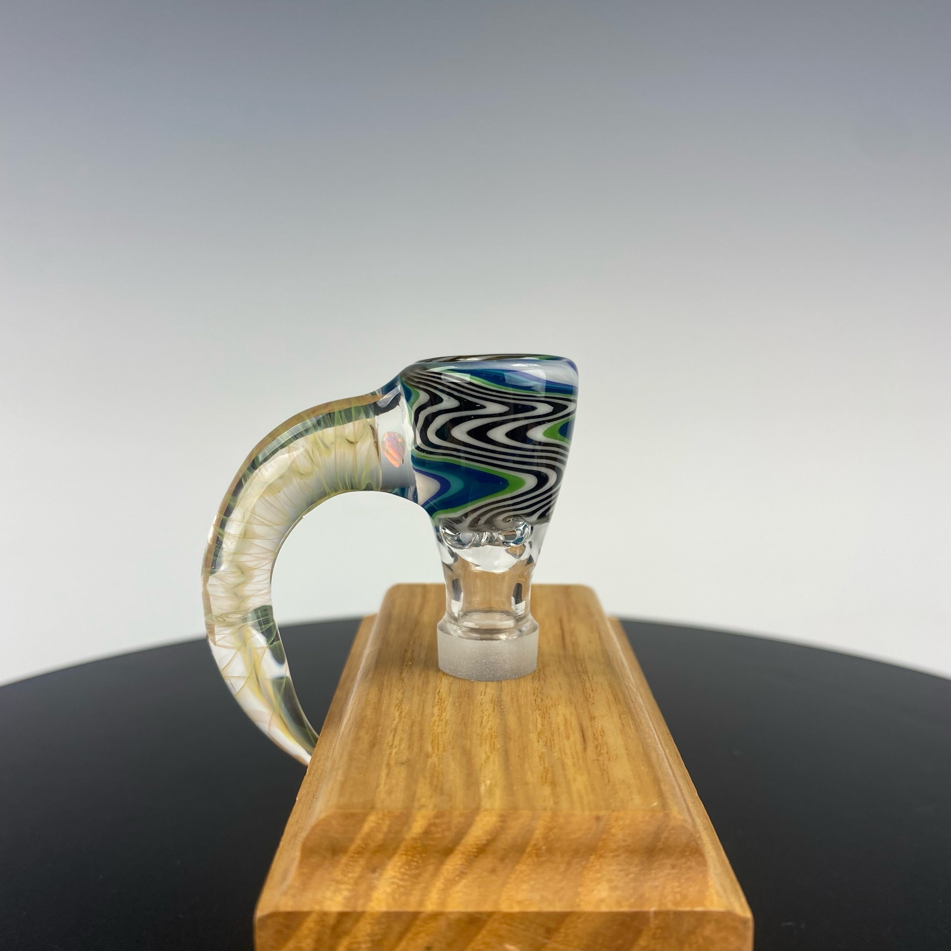 DZ Glass Worked 14mm Horn Slide