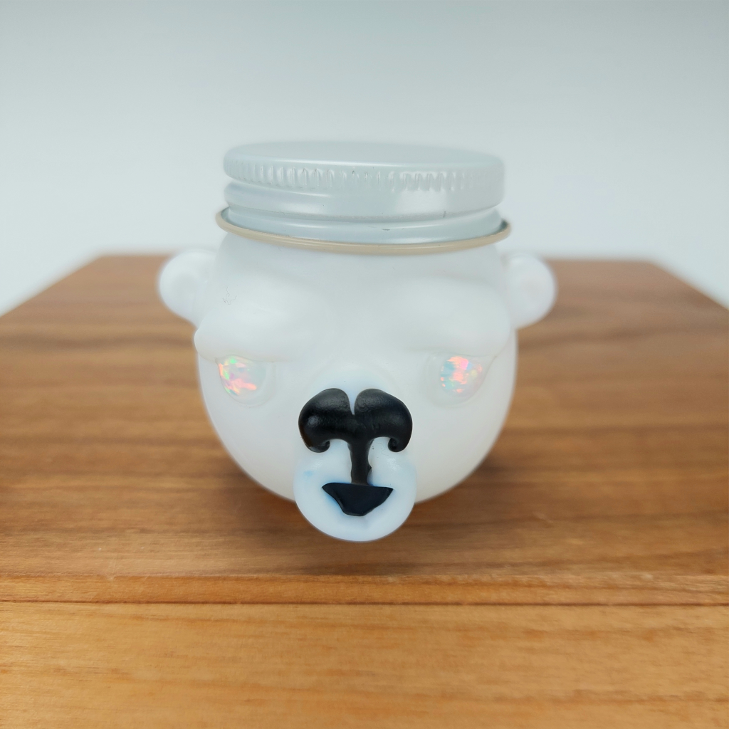 Obe Glass Polar Bear Jars